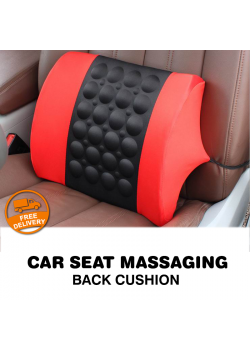 Gold Star Car Seat Massaging Back Cushion, BC6657